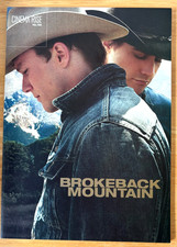 Brokeback Mountain 2006 Movie Program Japan Brochure Heath Ledger Gyllenhaal