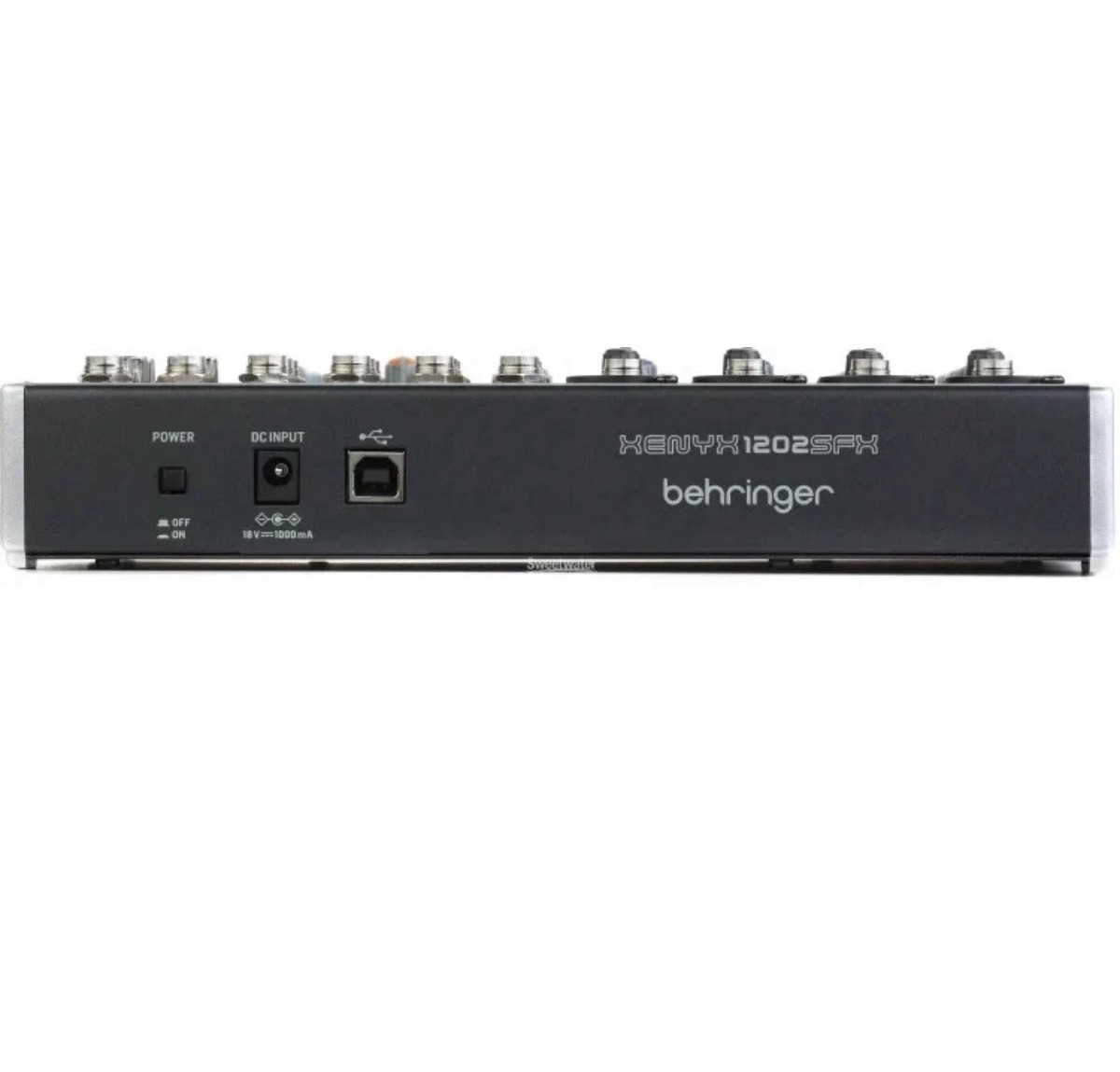 Behringer XENYX 1202FX 12 CH Mixer with Effects - Black/Gray for