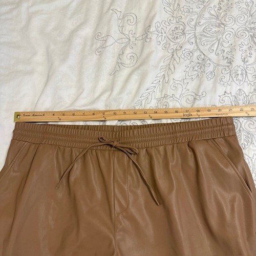 Cato Damen Hose braun Kunstleder Schlupfhose Größe 22/24 W Taschen - Bild 8 von 14