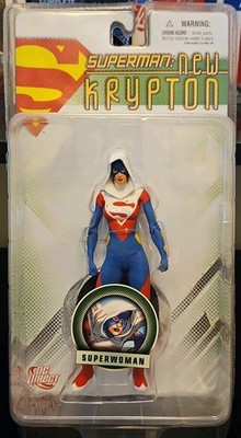 Superwoman Action Figure Superman New Krypton Series 1 DC Direct NEW NIB RARE!