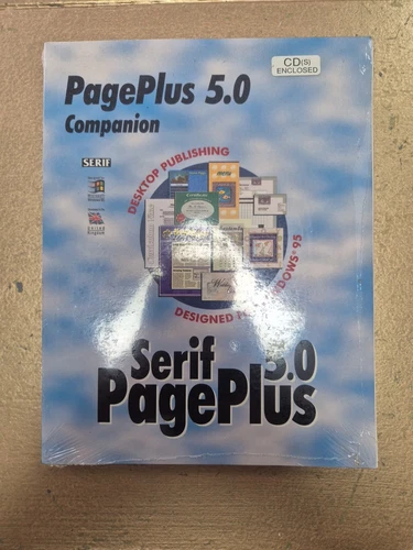 Serif Pageplus 5.0 Companion Vintage Software Sealed