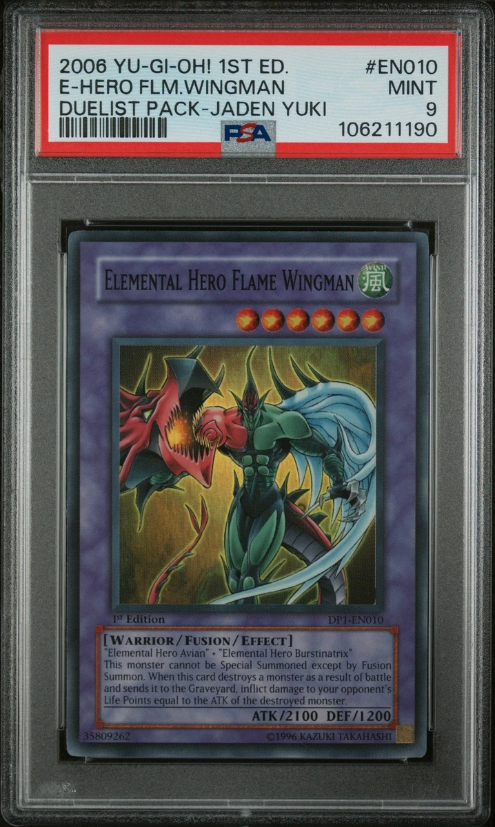 Elemental HERO Flame Wingman Yu-Gi-Oh! TCG Individual Trading Card