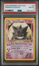 2000 POKEMON GYM CHALLENGE #29 SABRINA'S GENGAR PSA 8 on eBay