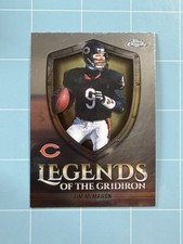 2025 Topps Chrome Legends of the Gridiron Jim McMahon LOG-5 Chicago Bears