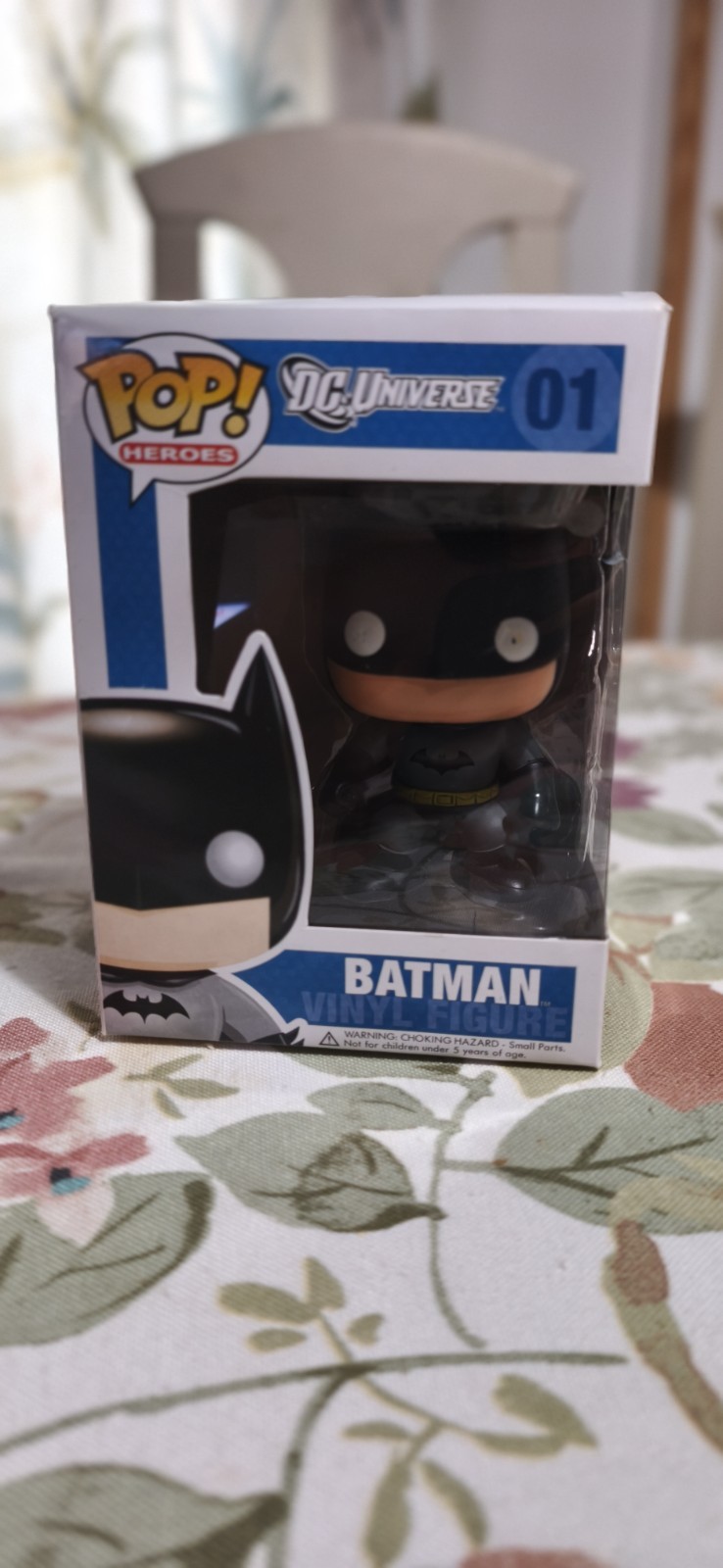 Funko Pop Batman #01 DC Heroes Original 2010 Vaulted First Edition Rare
