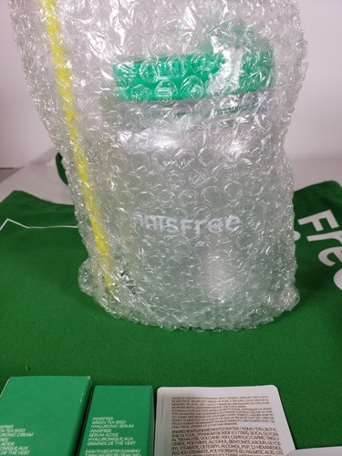 7er Set Innisfree Tasche, Tasse, Kosmetiktasche, Hautpflege Proben Neu Selten Exklusiv - Bild 9 von 18