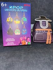 Loungefly KPop Demon Hunters Cosplay Mystery Mini Backpack Keychain Charm Jinu