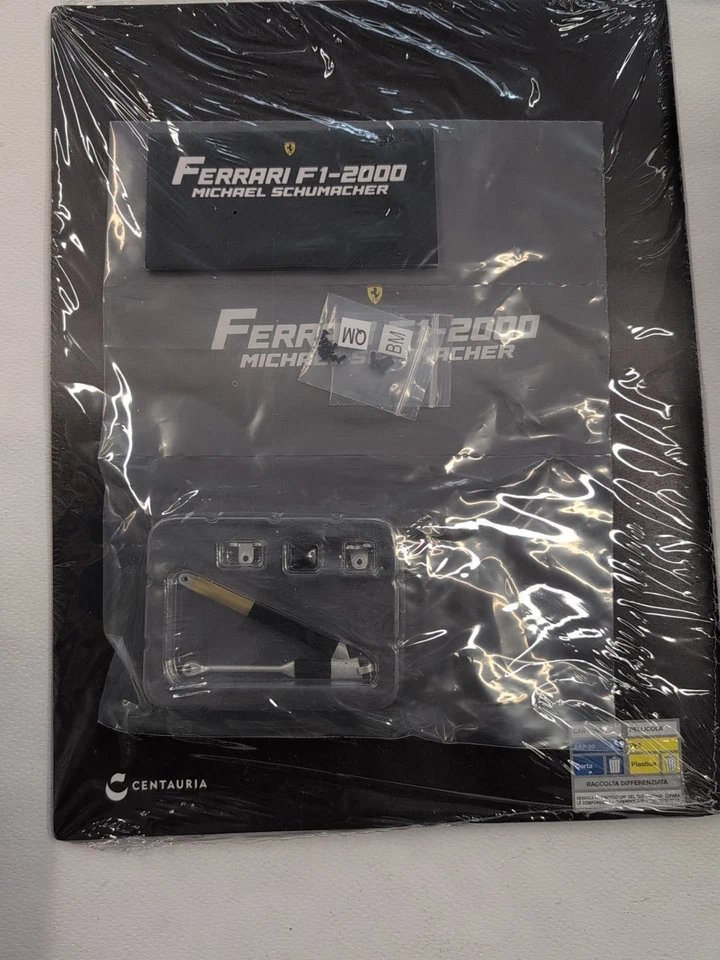 COSTRUISCI LA FERRARI F1-2000 MICHAEL SCHUMACHER 2000 Uscita N° 38 1:8 CENTAURIA - Immagine 2 di 2
