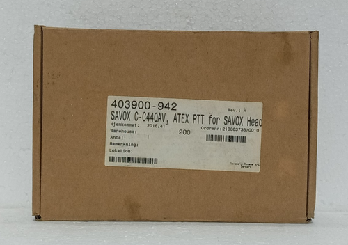 SAVOX C-C440/SAILOR EX PUSH TO TALK UNIT, PN L443922 - Picture 13 of 19