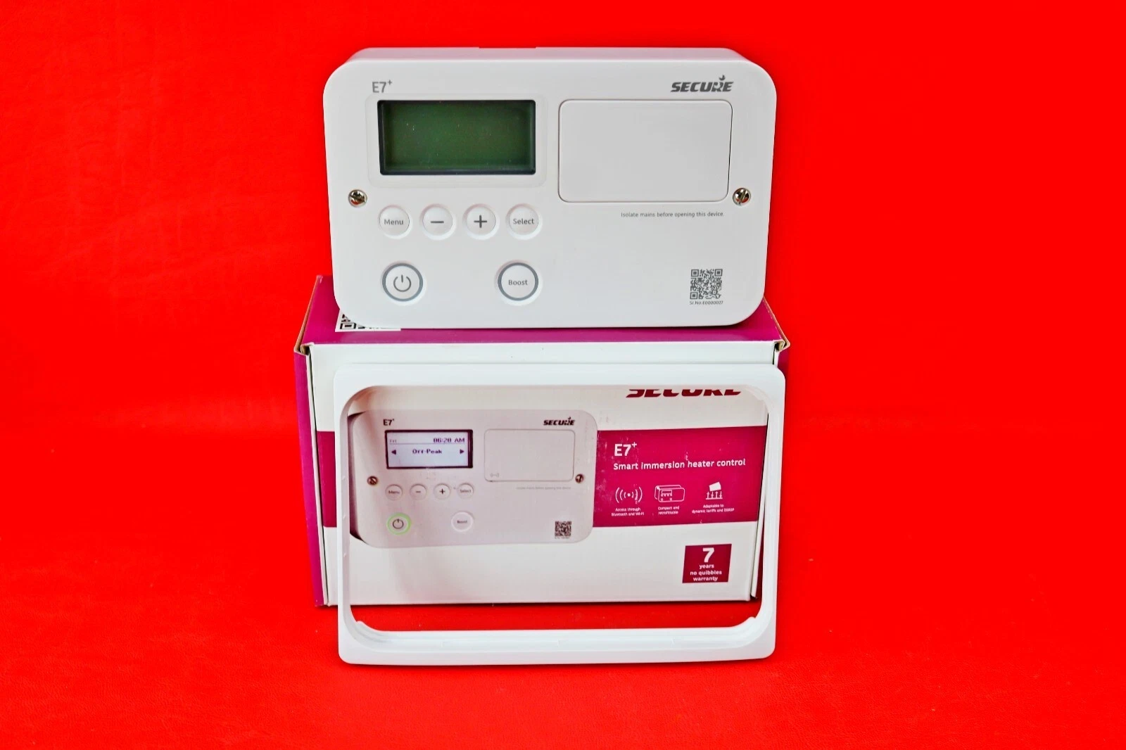 Secure E7+ Smart Immersion Heater Control