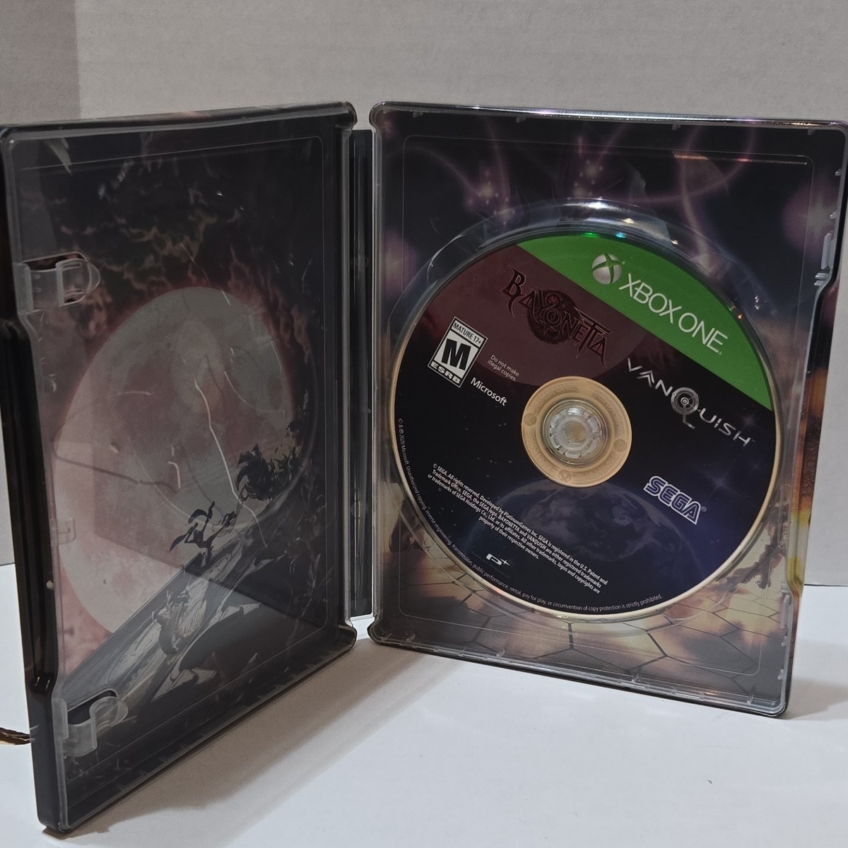 Bayonetta / Vanquish Steelbook - PAL - Xbox One / Series X - Très Bon état