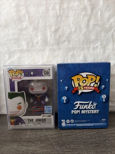 Funko POP! 2025 NYCC DC Mystery BOX Metallic Joker Shared 1000 PCS