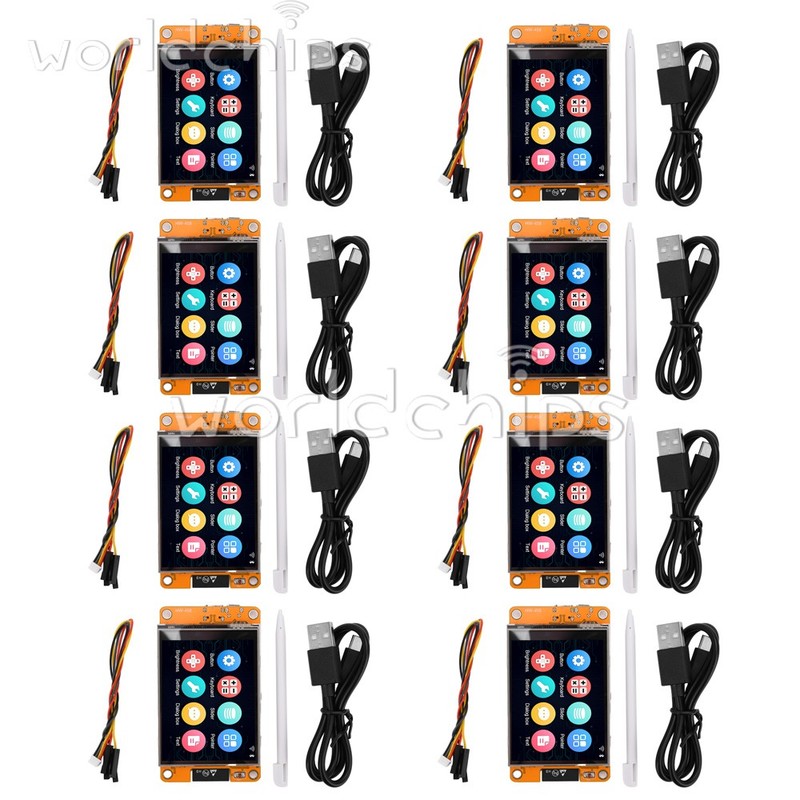 1~10pcs ESP32 WIFI Bluetooth Development Board 2.8" TFT ILI9341 240*320 Touch