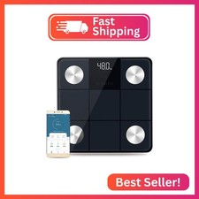 NUTRI FIT Smart Scale for Body Weight, Weight Scale with Backlight LED Display f