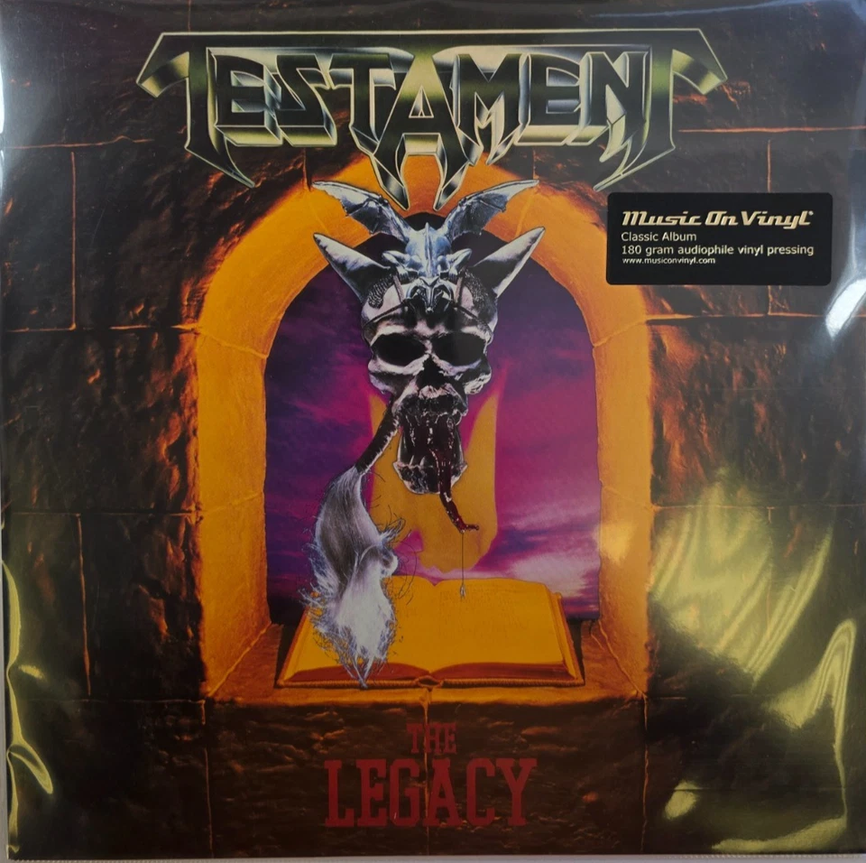 Testament The Legacy LP Album vinyl record 180g remastered 2021 reissue Thrash - Image 3 of 4
