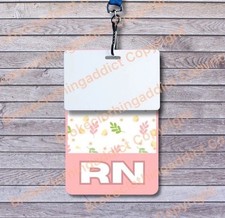 RN Nurse ID Badge Buddy ID Badge Cute Medical Badge