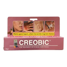 Creobic Antifungal Cream 20g-Treats Ringworm, Jock Itch, Athlete's Foot, Fungal