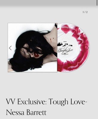    VV Exclusive:  Nessa Barrett ''Tough Love'' - Bone/Blood Red - PRESALE 9/26