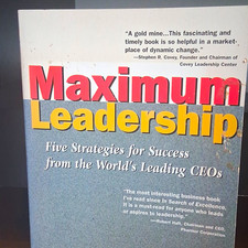 Maximum Leadership Trade Paperback by Farkas & De Backer -