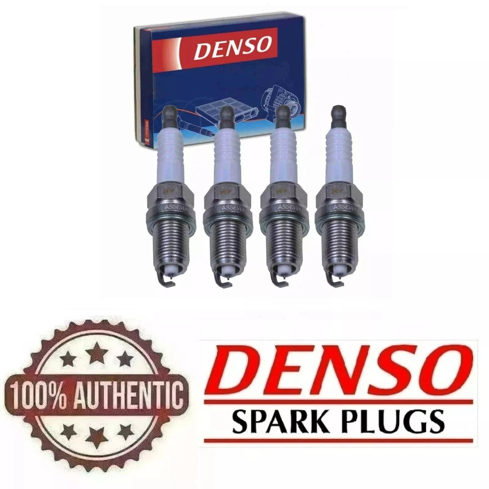 4PCS Genuine  Iridium Spark Plugs OEM 90919-01210 SK20R11 3297 for Toyota US