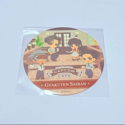 Ace Attorney Capcom Cafe Benefit Coaster