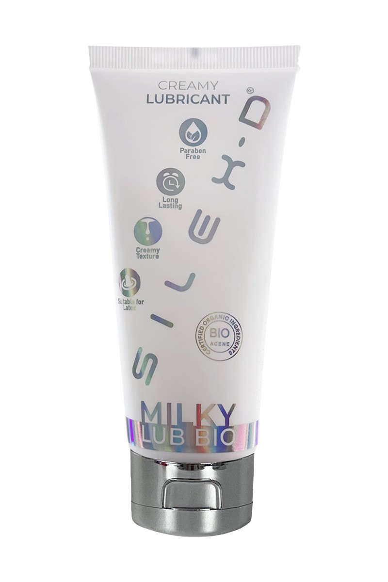 Lubrifiant bio Milky 100ml : gel intime hydratant à base d'eau