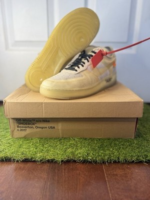 Size 11- Nike Off-White x Air Force 1 Low The Ten