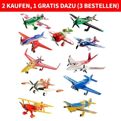 MODELL_AUTO_CHINA Disney Pixar Planes No.7 Dusty Crophopper Skipper 1:45 Metall Diecast