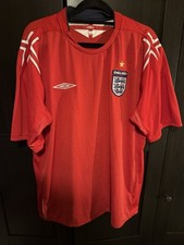 Authentic Original Umbro England 2004 Away Shirt Men’s XL