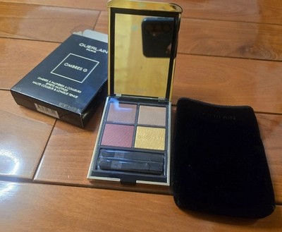 New Guerlain Ombres G Eyeshadow Quad 214 Exotic Orchid Gold Brown Pink Beige