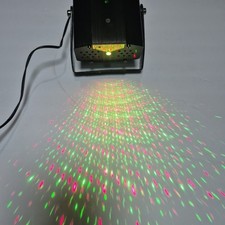 American DJ Micro Galaxian Laser Projector Unisex OS Black Red Green Star
