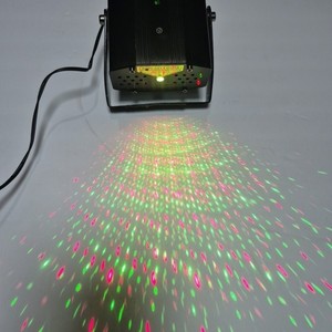 American DJ Micro Galaxian Laser Projector Unisex OS Black Red Green Star