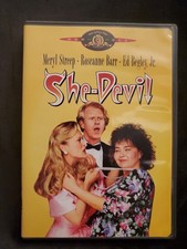 She-Devil (DVD 1989) RARE OOP MGM Meryl Streep Roseanne Barr Ed Begley Jr Comedy