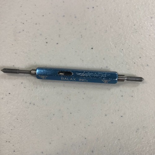 Balax 4-40 UNC-2B Plug Thread Gage Double End Go/No-Go - Picture 9 of 9