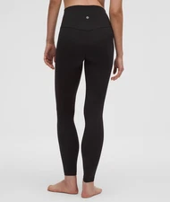 NWT LULULEMON Align High Rise 28 Full Length Yoga Pants Black 2 4 6 8 10 12 $98