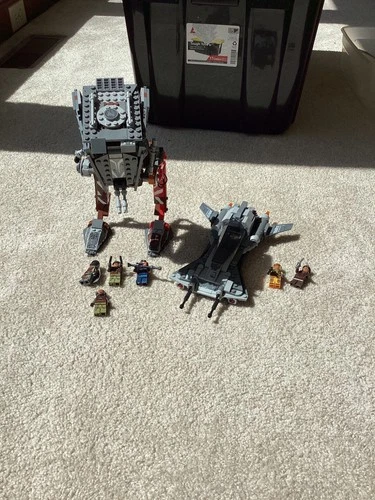 LEGO Star Wars sets 75254 and 75346 atst raider plus pirate snub fighter