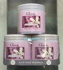 (3-Pack) CLEAR AIR Freshener Biodegradable ODOR ABSORBER Gel ~ VANILLA LAVENDER