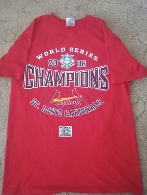 St Louis Cardinals Vintage 2006 World Series Champions Red Alstyle Apparel...