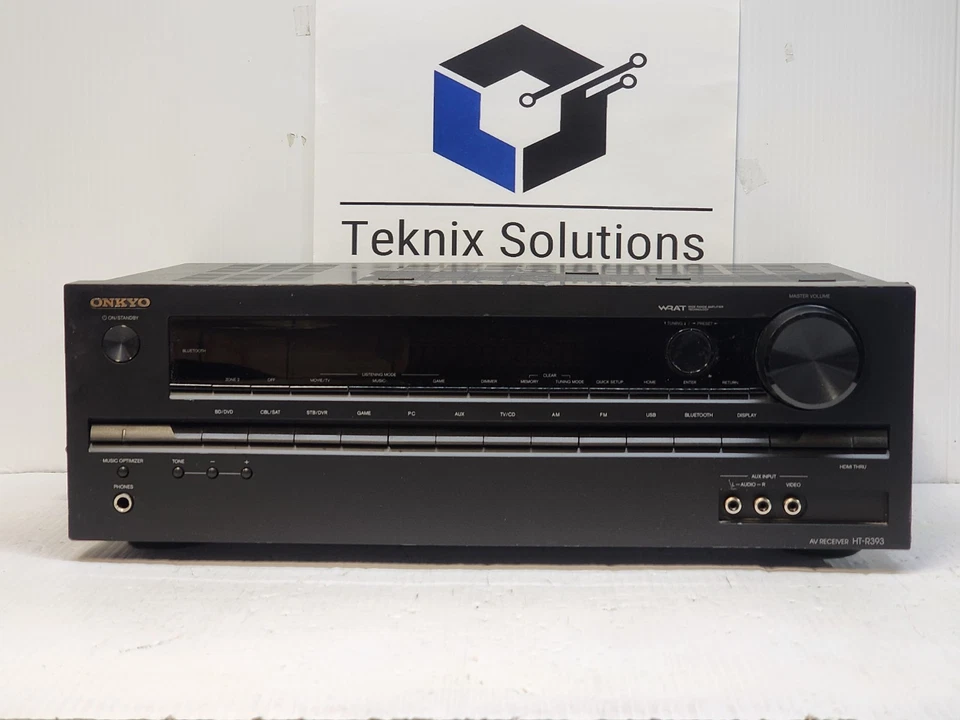 Onkyo HT-R393 5.1ch Home Theater Receiver 4K Dolby DTS Bluetooth HDMI - Tested - Image 4 of 4