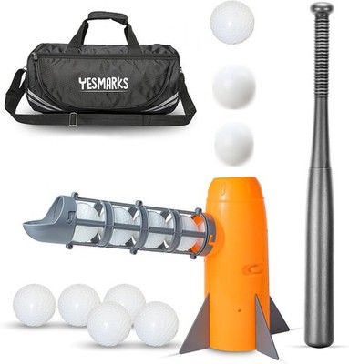 Children's Automatic Baseball Pitching Machine Outdoor Toy Set