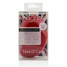 Tangle Teezer Thick & Curly - #Salsa Red (For Thick, Wavy and Afro Hair) 1pc
