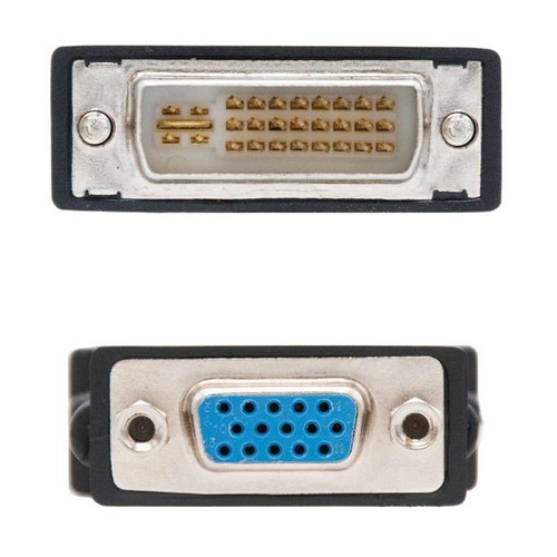 NANOCABLE Adaptateur DVI-I vers SVGA M/F pour PC Projecteur Moniteur 10.15.0704 - Afbeelding 2 van 6
