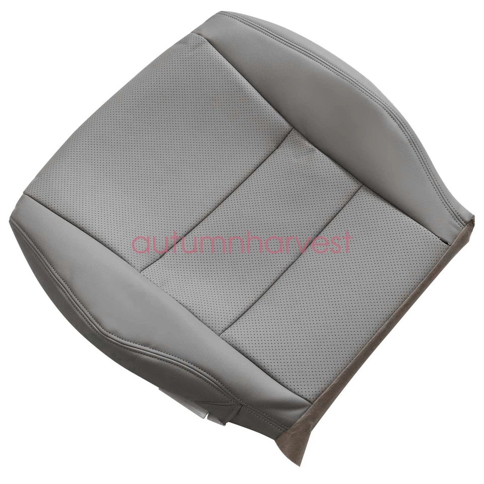 Cubierta de asiento delantera perforada gris para Acura RDX 2007 2008 2009 2010 2011 2012 Foto 3 de 4