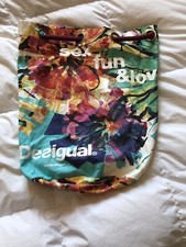 Desigual Borsa Da Mare a Sacco Colore Fantasia