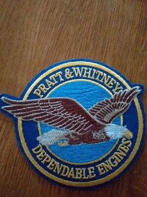Pratt & Whitney Dependable Engines gestickter Aufnäher