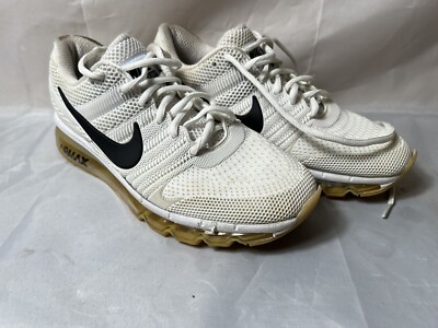 Nike Air Max 2017 Shoes White With Black Swoosh Sz 849560-900 Unisex?  - Main Image