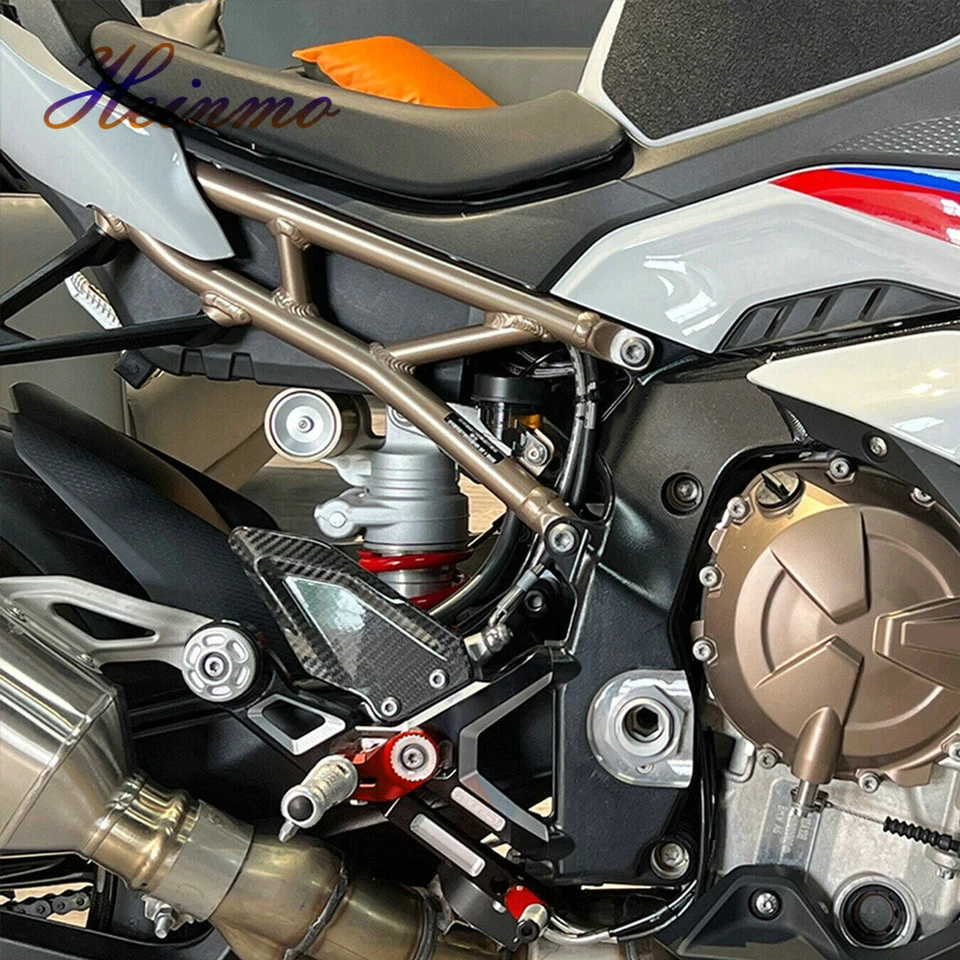 Für S1000RR M1000RR 2019-2024 2025 Fußrastenanlage Fußraste echte Kohlefaser - Bild 4 von 4