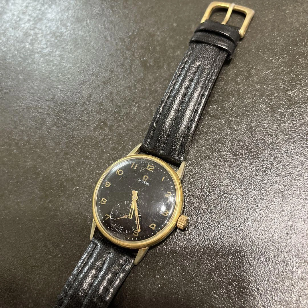 Antique gold clearance omega mens watch