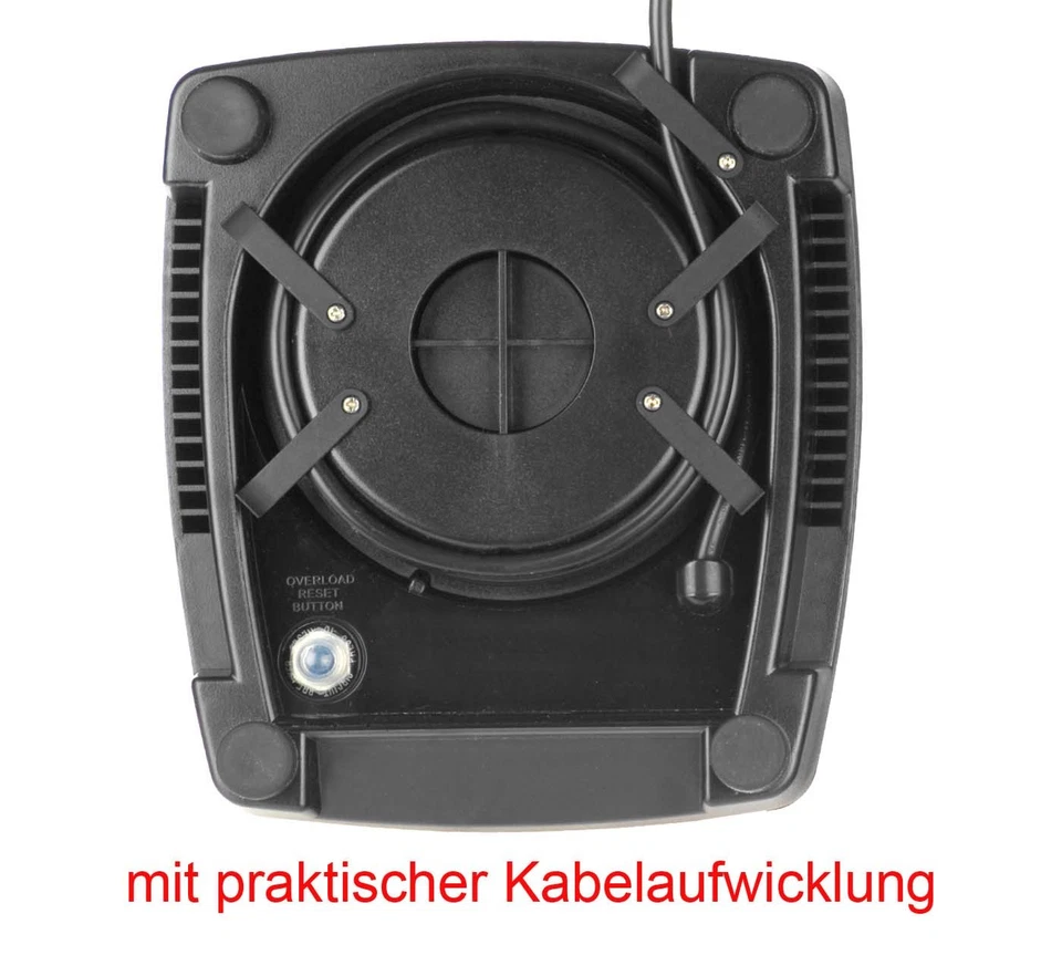 Prof YaYago JTC Omniblend Mixer Smoothie-Maker 1,5L BPA-frei Blender Crusher Rot - Bild 3 von 4