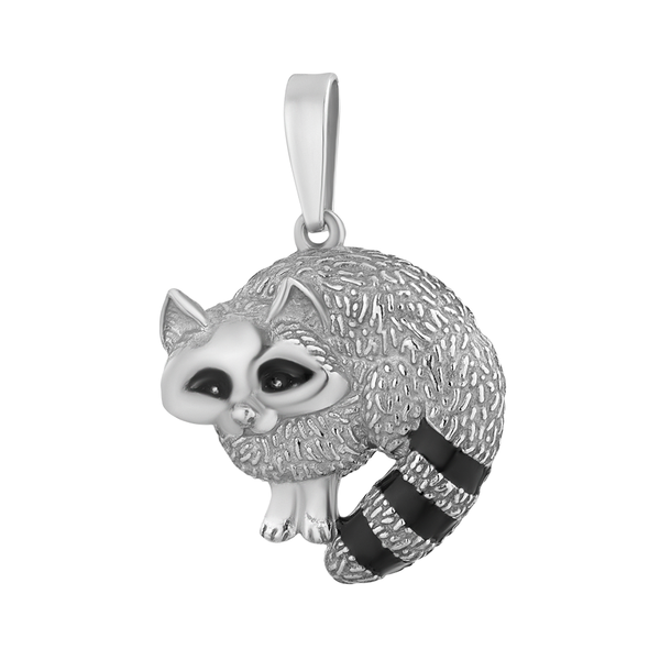 KettenanhäNger AnhäNger F Kette 925 Silber Emaille Echtschmuck Halsschmuck-image